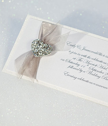 Jewel Wedding Invitation
