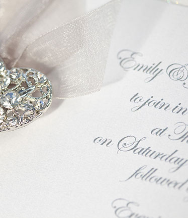 Jewel Wedding Invitation