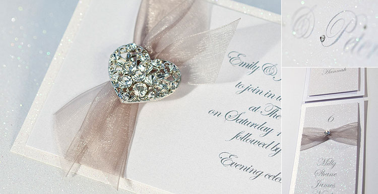 Wedding Invitations With Crystals 9